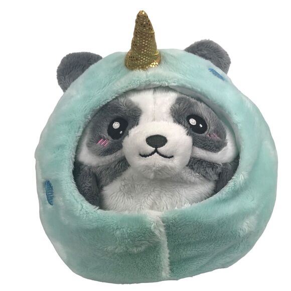 Squishable Undercover Panda In Narwhal Plush 9'' Stuffed Animal Toy 2019 - Picture 3 of 14